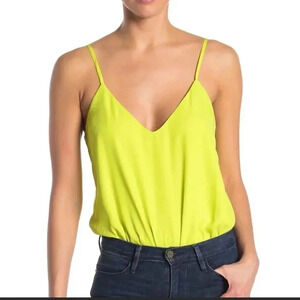 Free Press Neon Yellow Bodysuit